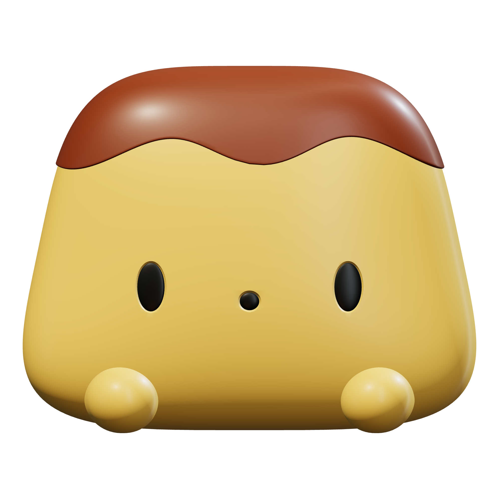 Custard Pudding charm