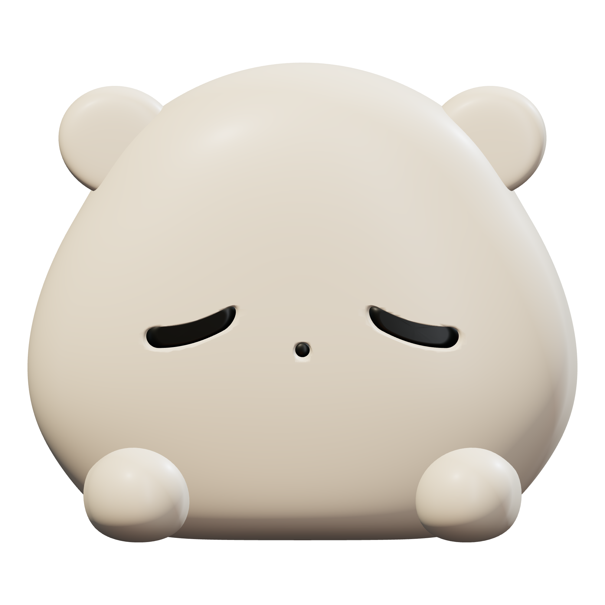 Ivory Bear charm